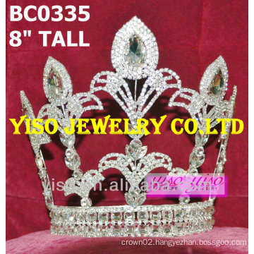 large crystal pageant crown